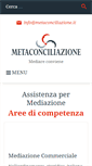 Mobile Screenshot of metaconciliazione.it